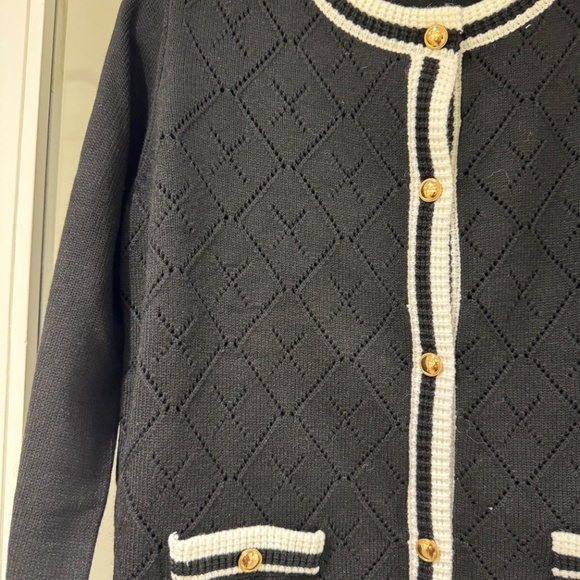 Black & white cardigan - Picture 2 of 2